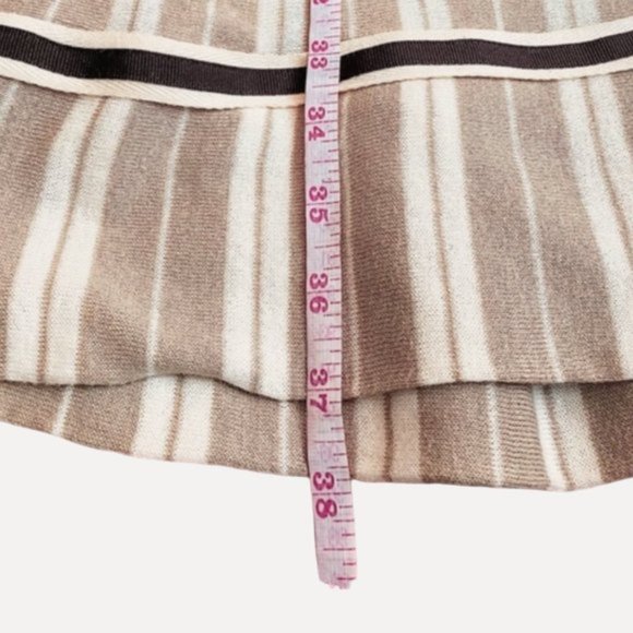 Vintage Tristan Maxi Pleated Striped Strappy Dress - Picture 7 of 13